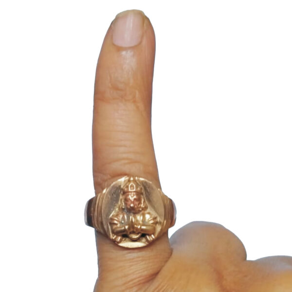 Buy 22Kt Baby Boy Hanuman Gold Ring 93VD3755 Online from Vaibhav Jewellers